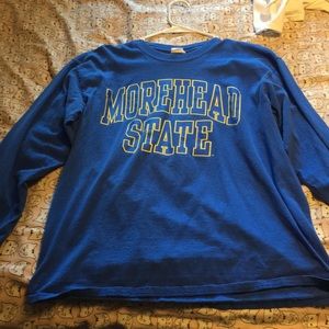 Long sleeve morehead state university shirt!